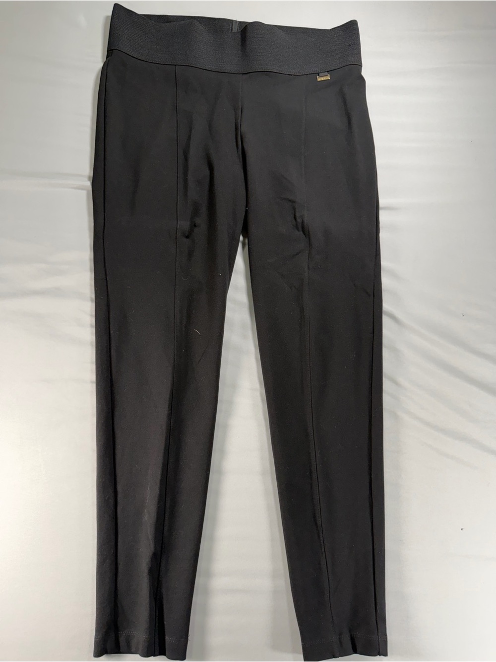 Nygard Slims Black Leggings Womens Plus Size 1X 16 18 Stretch Pants #1074